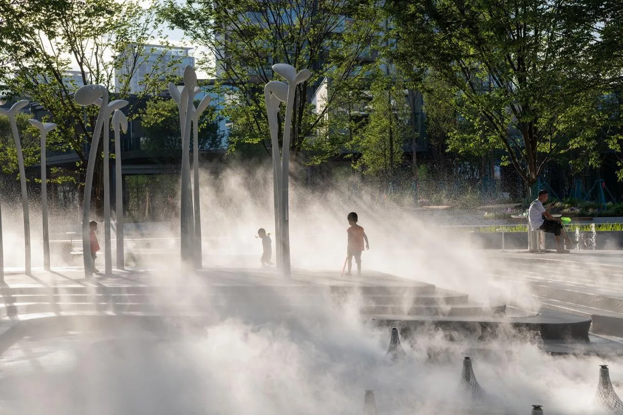 BIM Architecture | Landscape Design: Luhu Water Line Park/Lab D+H