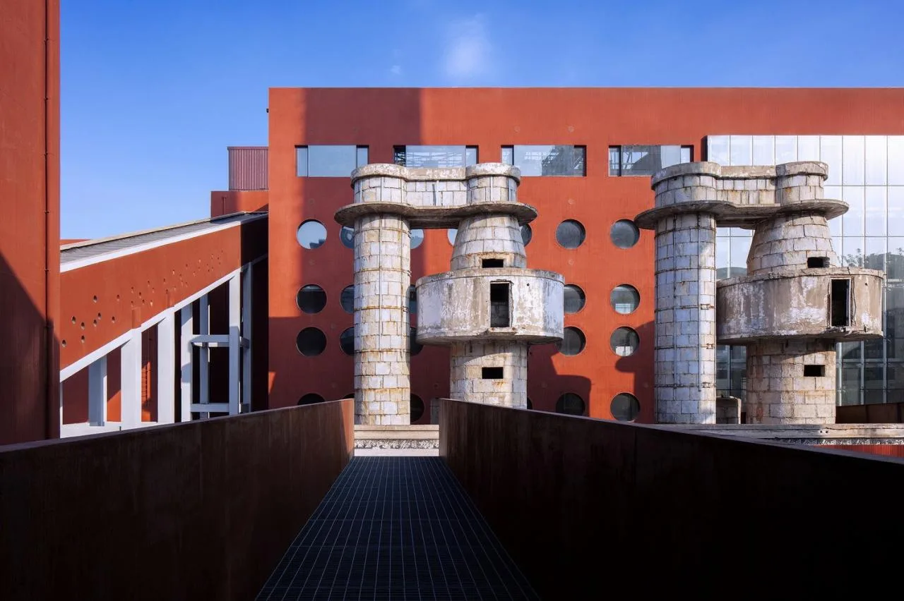 BIM Architecture | Renovation of Nanxiaoying Heating Plant, Beyond Jinhui Park/Original Site Building