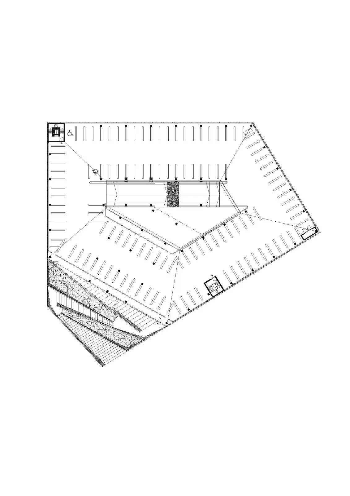 BIM Architecture | Saukonlaituri Terraced Parking Lot/ALA Architects