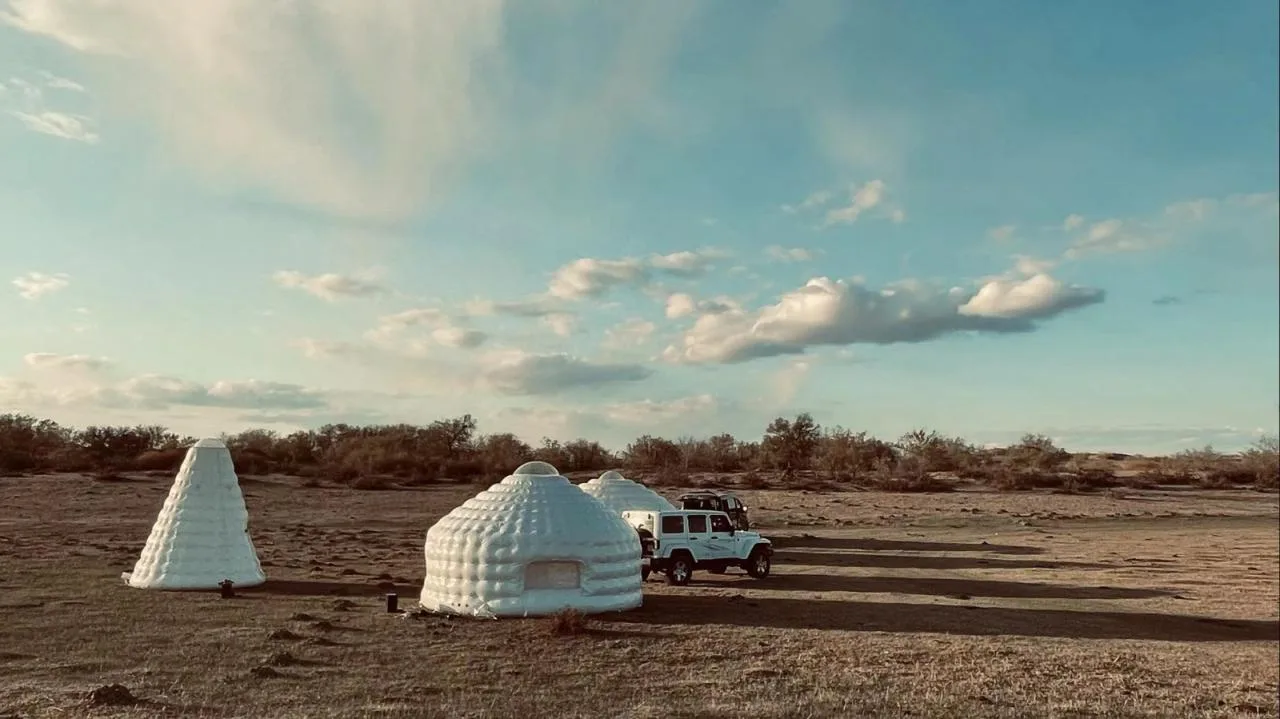 BIM Architecture | Inflatable Mongolian yurt Air Ger/Ger Studio