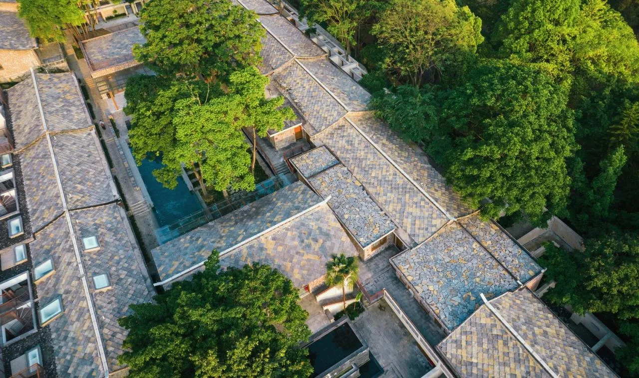 BIM Architecture | Poetic Dwelling Under the Waterfall: Yaojia Waterfall Village/Shanghai Yaoshun Architectural Design Co., Ltd