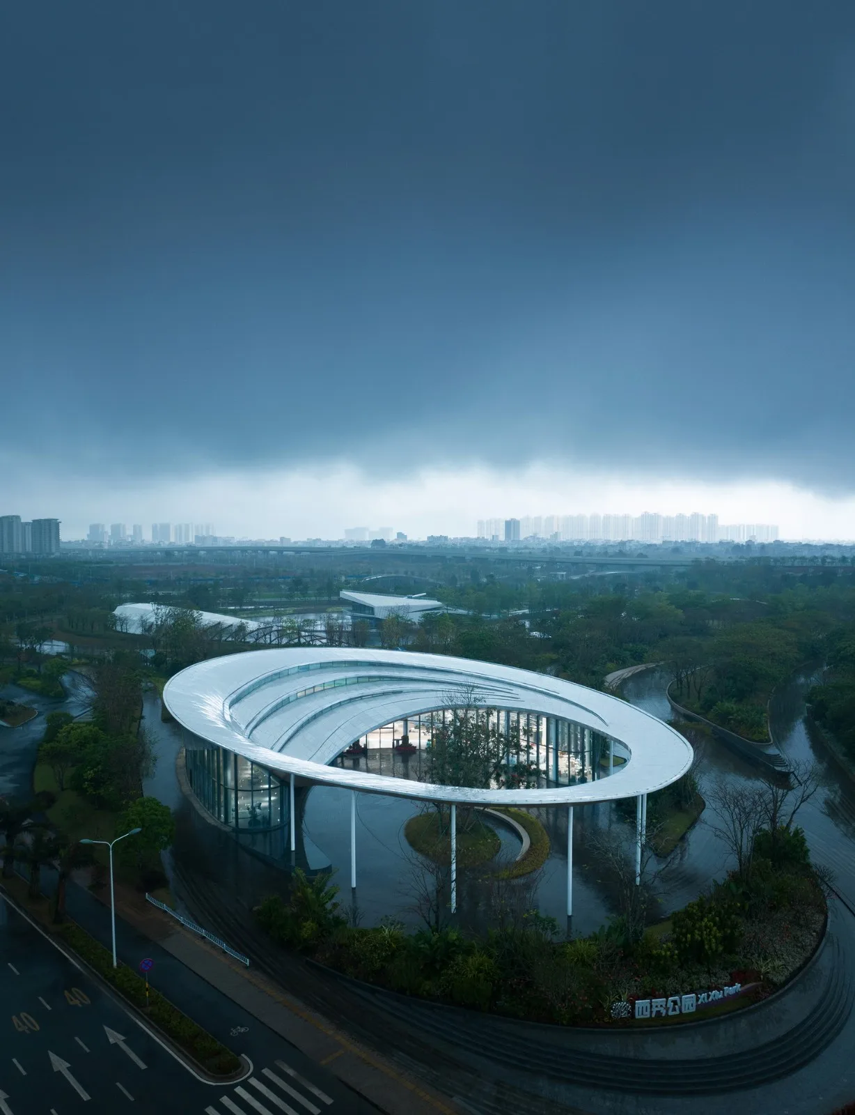 BIM Architecture | Haikou Xixiu Park Visitor Center/Muda Architecture