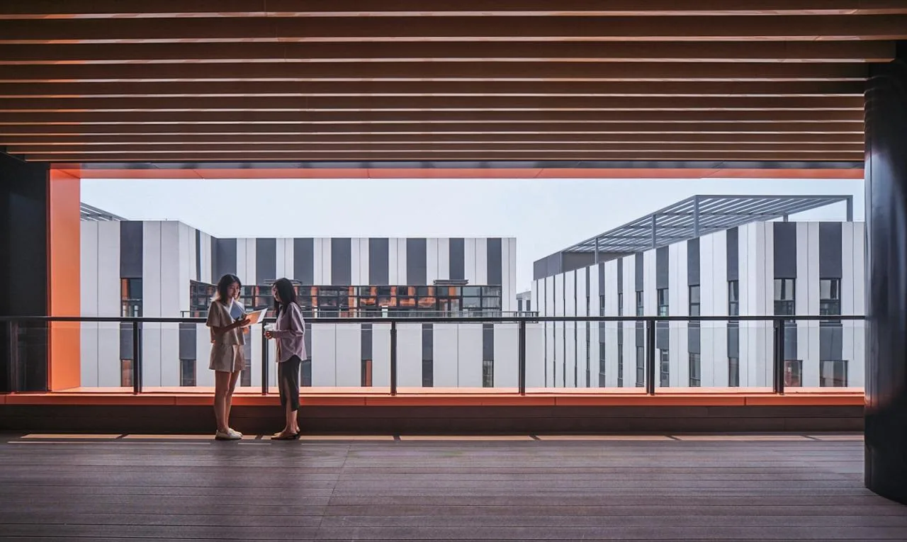 BIM architecture | Jumping colors x smiling curves, injecting vitality and emotion into park buildings: Suzhou Xinyang Industrial Park/FTA