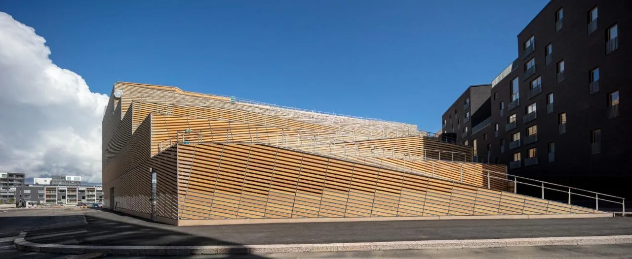 BIM Architecture | Saukonlaituri Terraced Parking Lot/ALA Architects