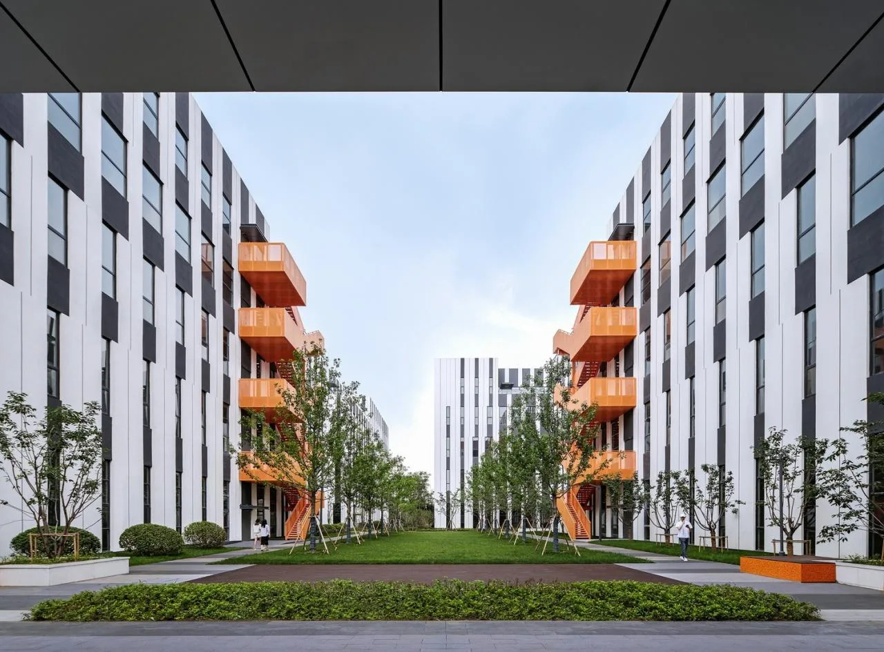BIM architecture | Jumping colors x smiling curves, injecting vitality and emotion into park buildings: Suzhou Xinyang Industrial Park/FTA