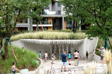 BIM Architecture and Landscape Design: Luhu Water Line Park by Lab D+H-BIM WORLD