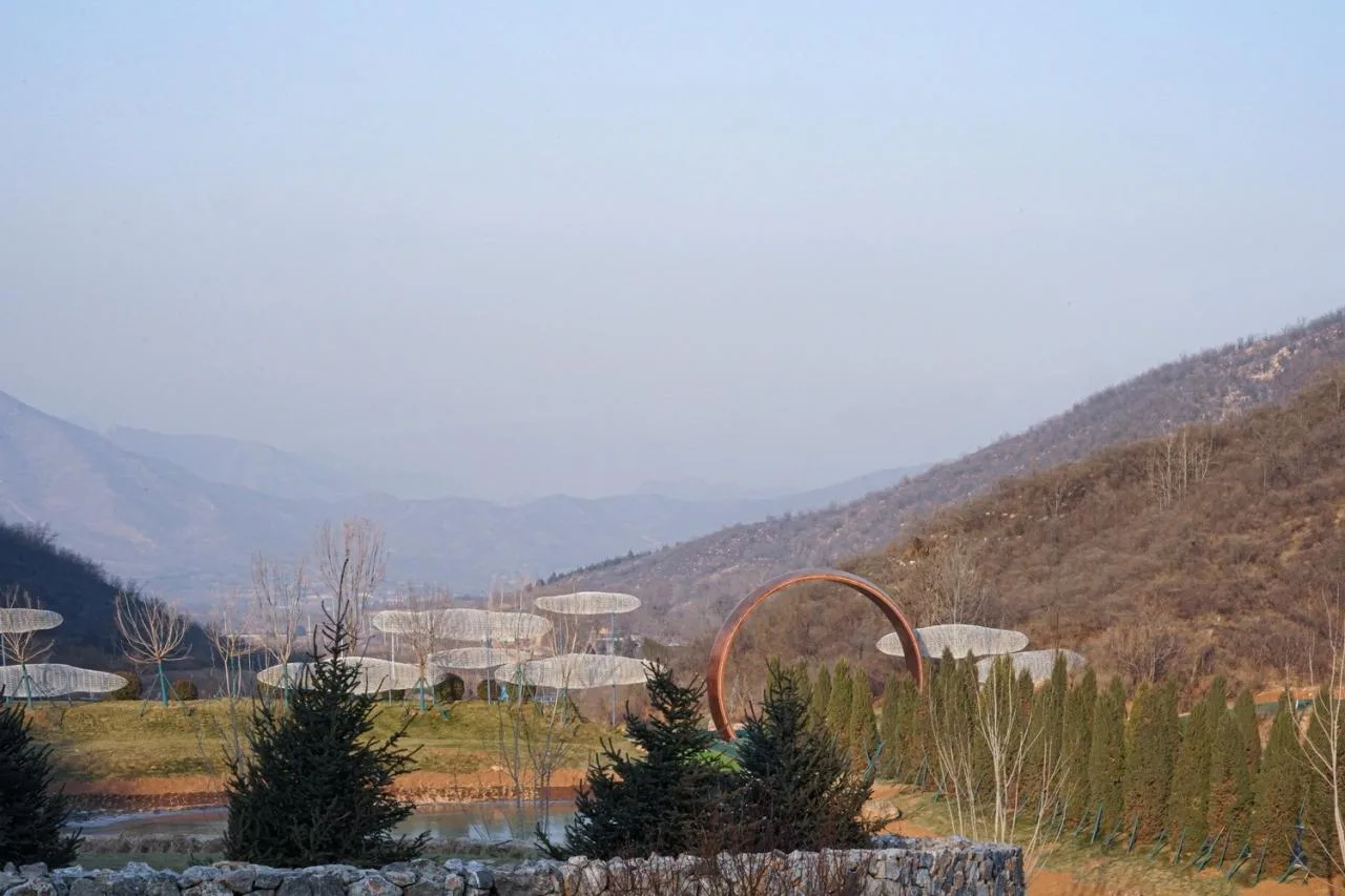 BIM Architecture | Turning into Stars in the Sky, a Quiet and Beautiful Soul Habitat: Shijiazhuang Ande Life Memorial Park · Cloud Mirror/Small Hidden Architecture