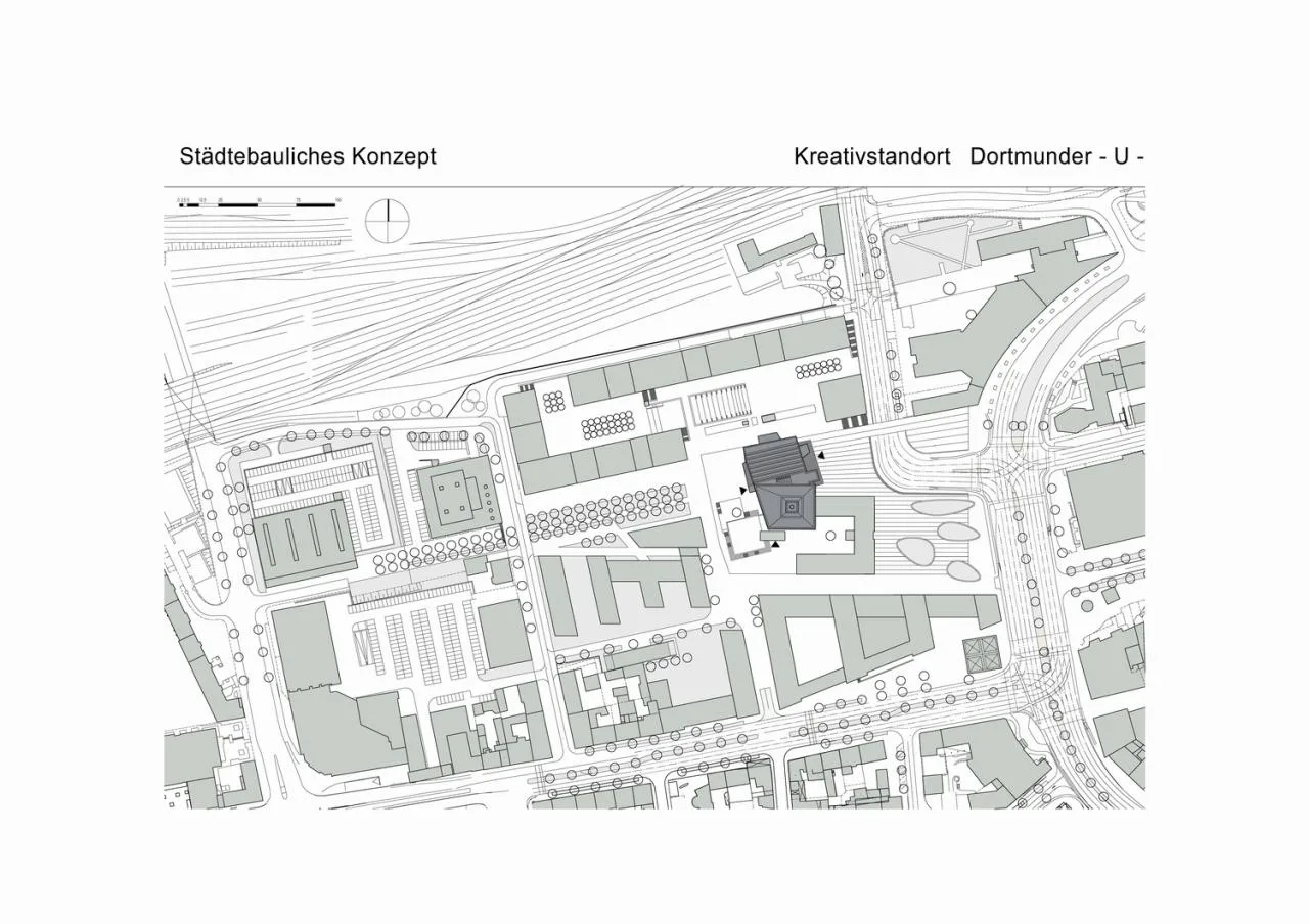 BIM Architecture | Gerber Architekten, U Art and Creativity Center and Vocational Education Academy in Dortmund, Germany