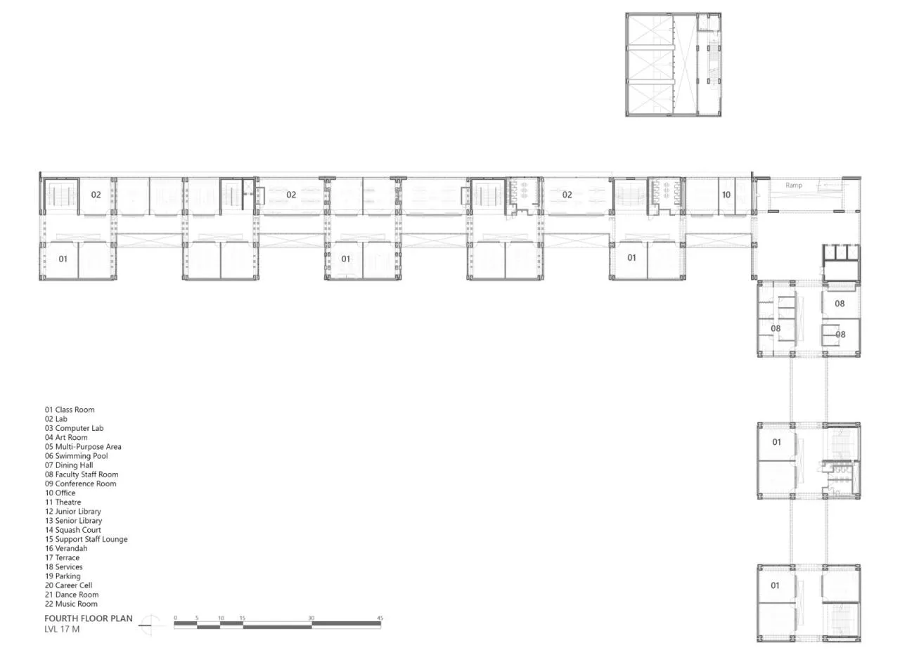 BIM Architecture | Shiv Nadar School/Stephane Paumier Architects