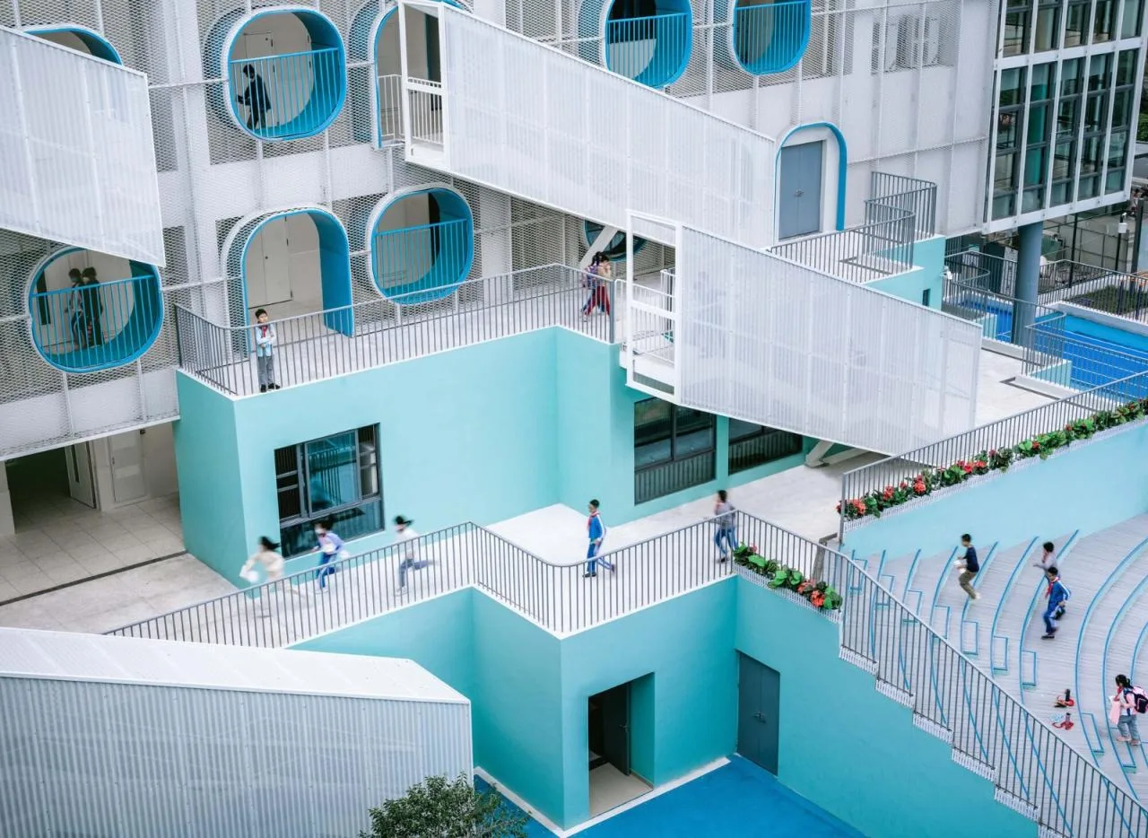 BIM Architecture | Learning Platform - Shenzhen Fuqiang Primary School/Zhongzhu Building