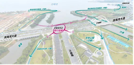 BIM Architecture | Dongguan Binhai Bay New Area Jiaoyiwan Slow Moving System Corridor Design International Competition Announcement