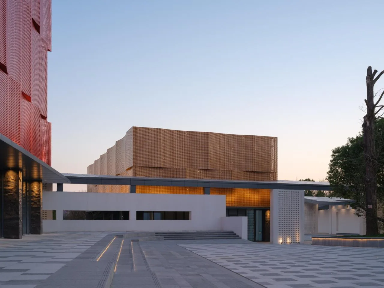 BIM Architecture | Tongxiang Red Culture Education Center/Qingshang Construction Society