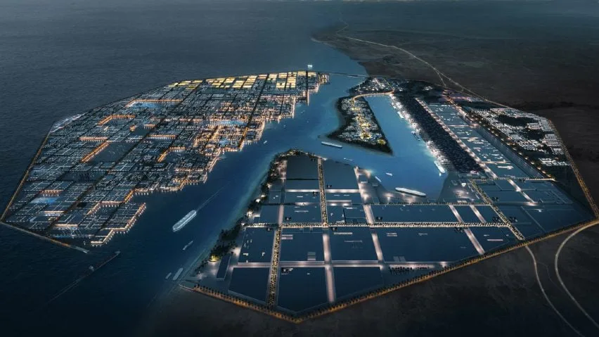 BIM Architecture | Saudi Arabia announces octagonal floating port urban planning