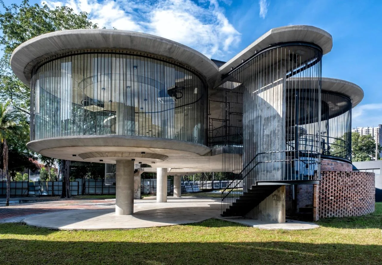 BIM Architecture | T-shaped Suspension, PJKita Community Center/DTLM Design Group