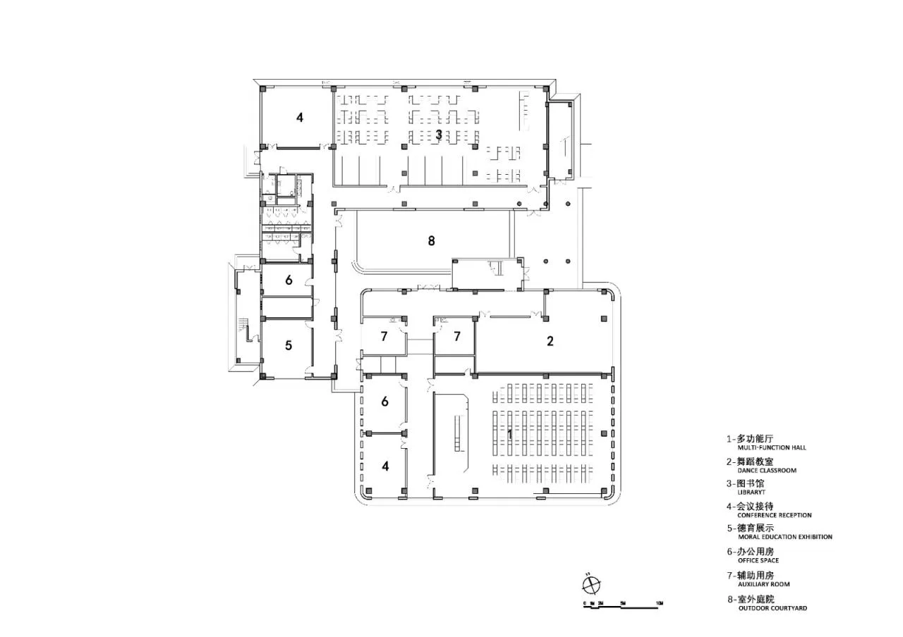 BIM Architecture | A Free and Ideal 'Garden Castle': Jinan Beikang Junior High School Education Architecture Complex/UA You'an Design
