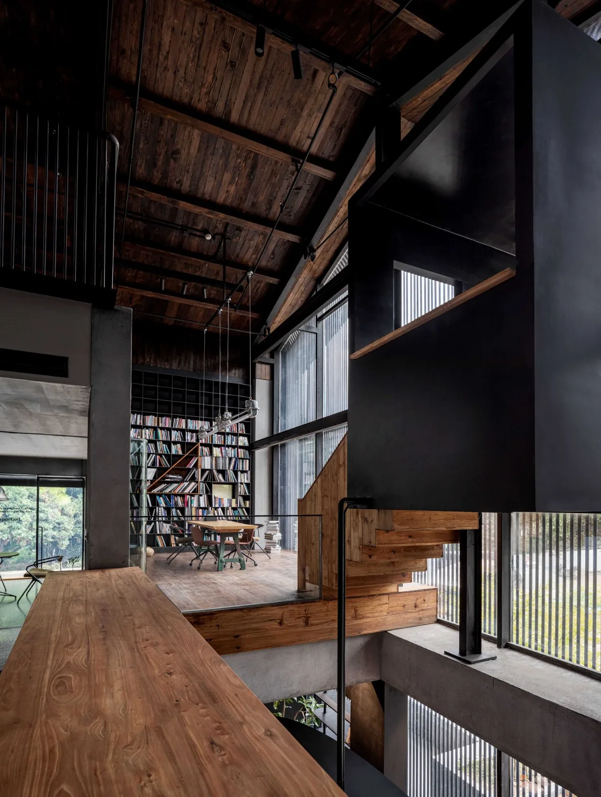BIM Architecture | Concealing like a valley, like a half warehouse: Half warehouse, Shanghai/Benzhe Architecture