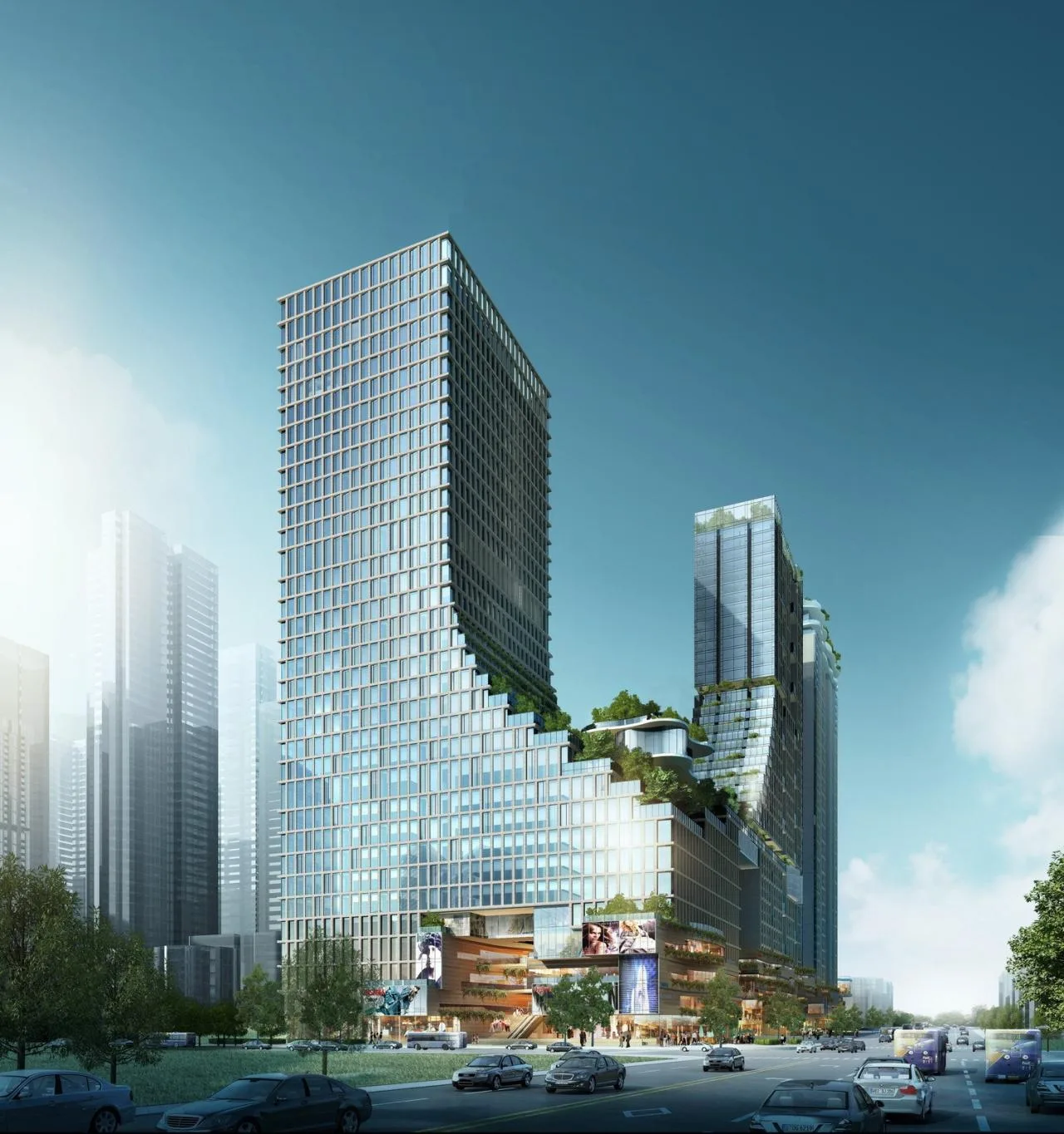 BIM Architecture | Urban Renewal Project of Toppan Printing Industrial Zone/Fanpu Design