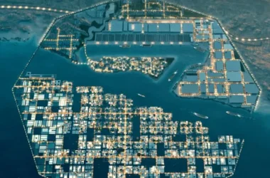 Saudi Arabia Unveils Urban Plan for Octagonal Floating Port Using BIM Architecture-BIM WORLD