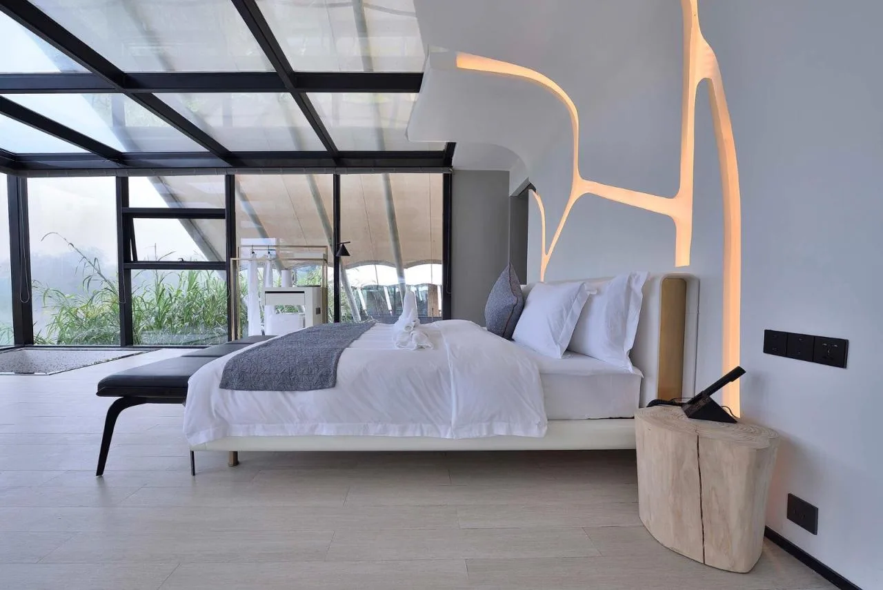 BIM Architecture | Mengbala Visible Zeqi Tent Hotel/Jieshi Architectural Planning and Design