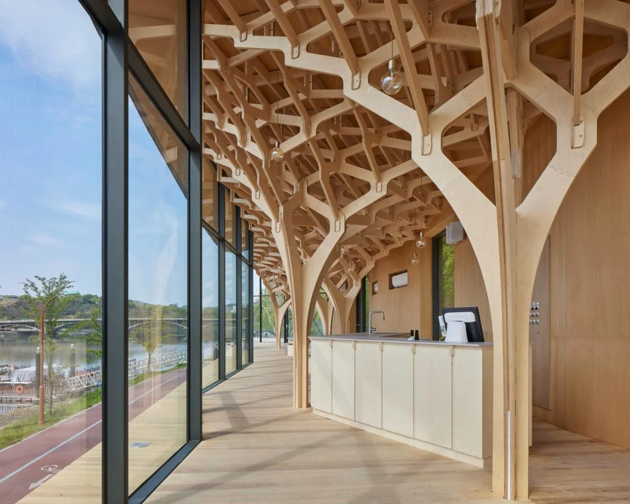 BIM Architecture | Floating Light Pavilion/JK-AR