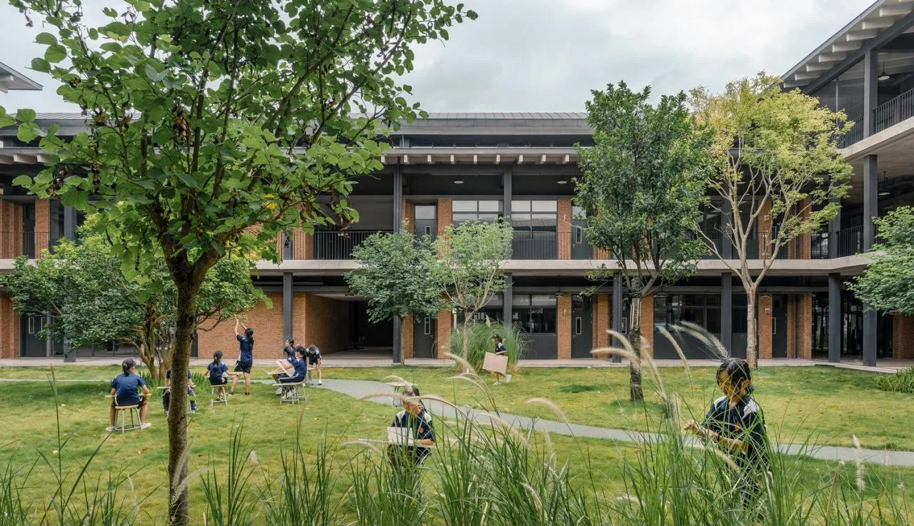 BIM Architecture | Lezhi School/Large Material Building