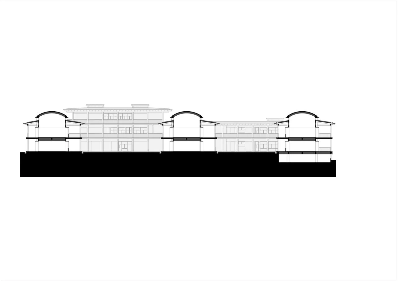 BIM Architecture | Lezhi School/Large Material Building
