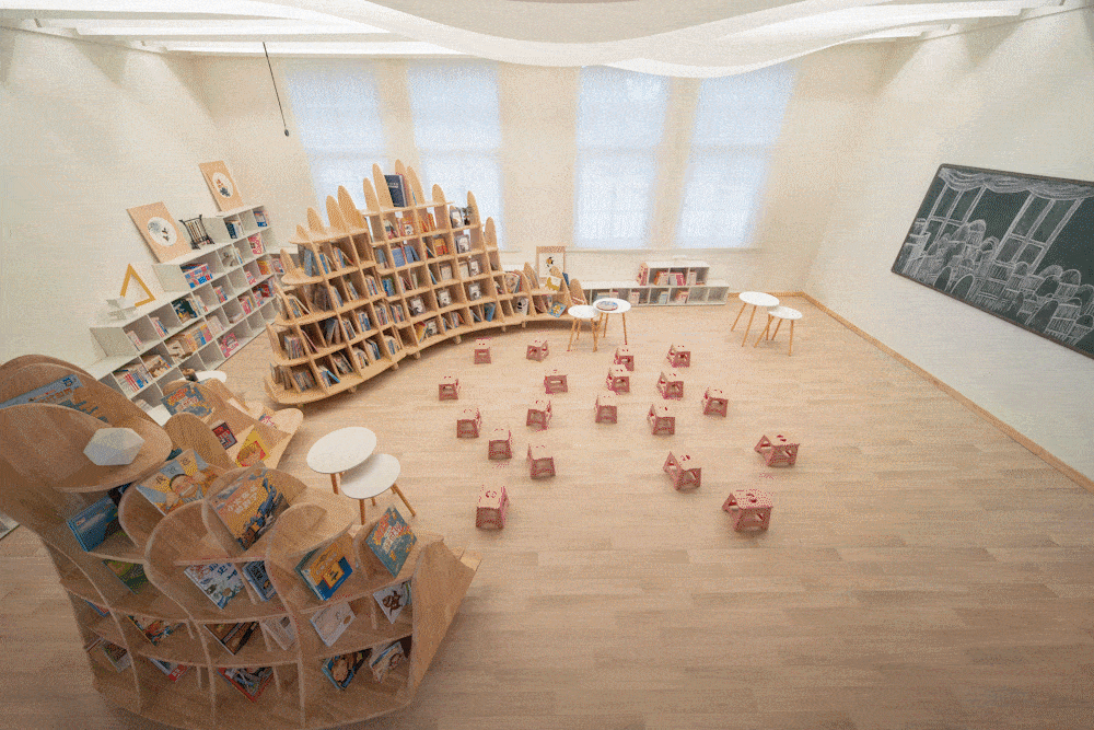 BIM Architecture | Public Welfare · Yunqiu Bookstore | Western Sunshine × Jiedian Architecture