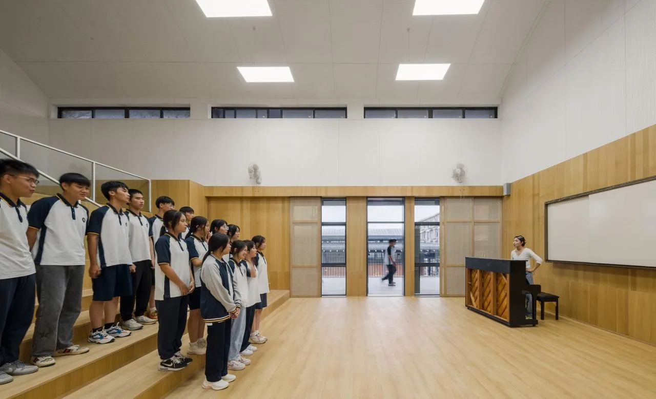 BIM Architecture | Lezhi School/Large Material Building