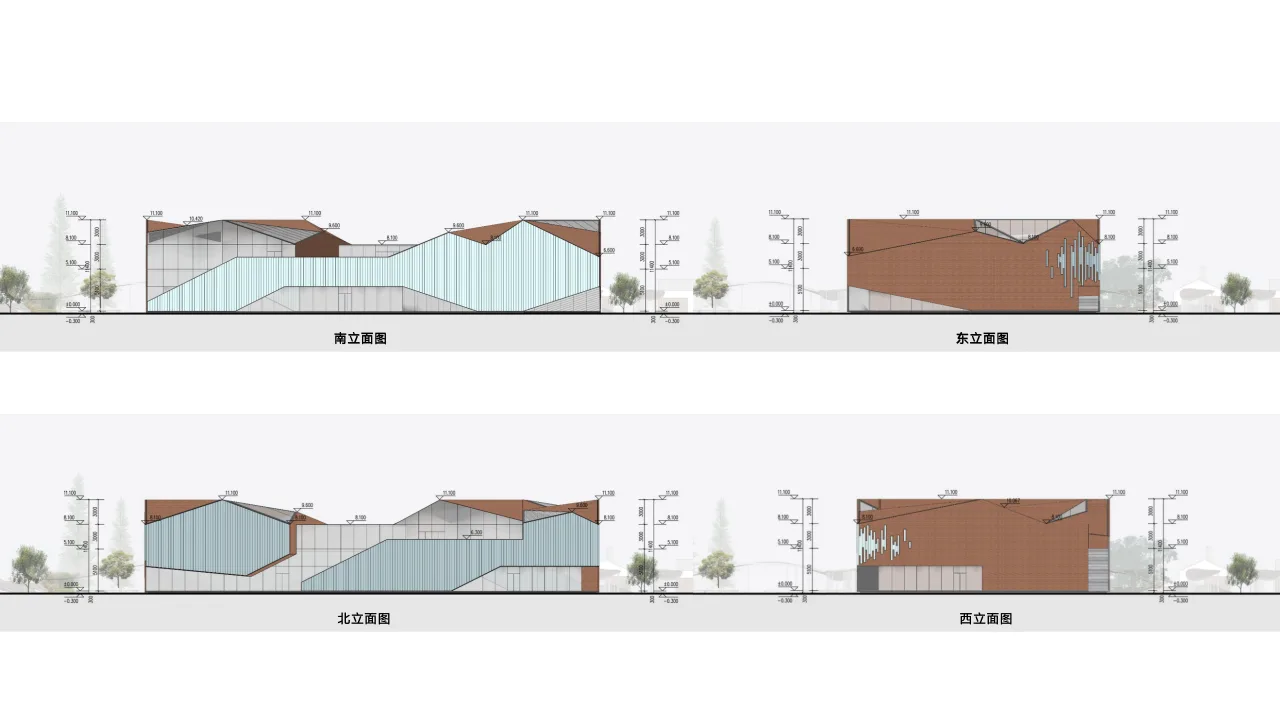 BIM Architecture | Carving Rural Jade, Waiting for Dust to Shine: Rural Revitalization Demonstration Zone Project Exhibition Center/Zou Yingxi - Chalan Architecture