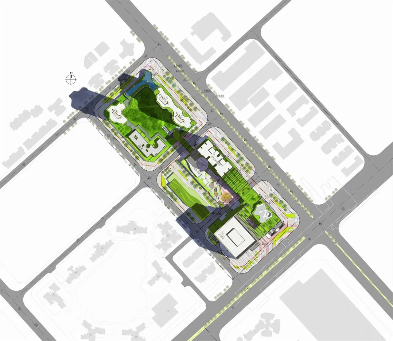 BIM Architecture | Urban Renewal Project of Toppan Printing Industrial Zone/Fanpu Design
