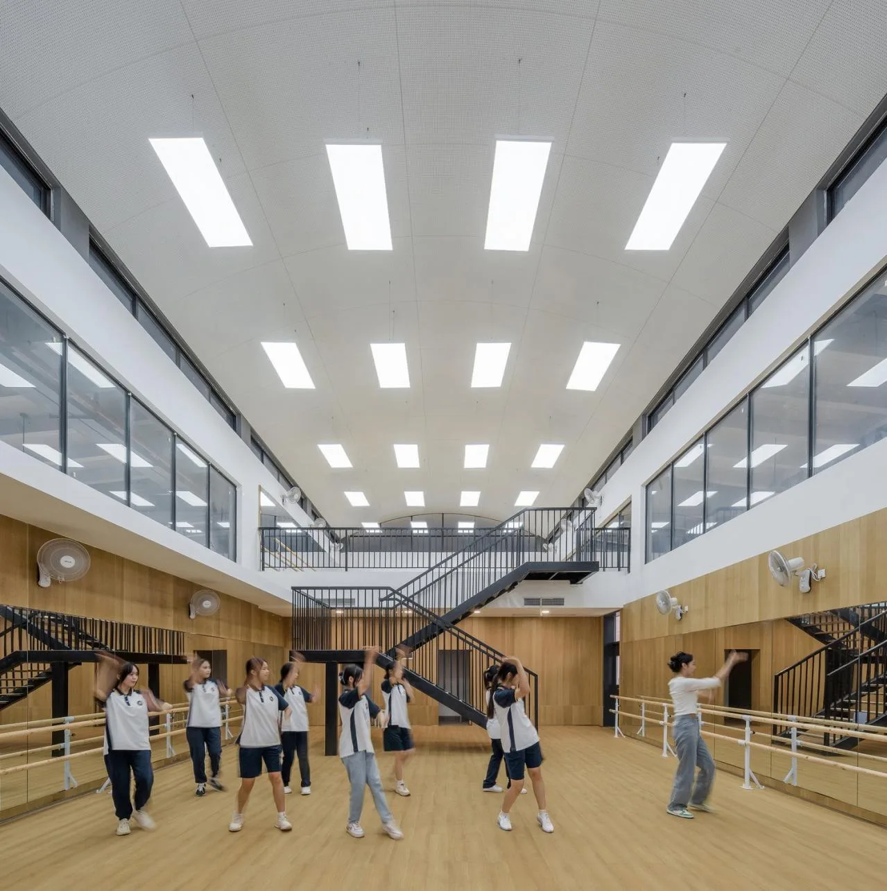 BIM Architecture | Lezhi School/Large Material Building