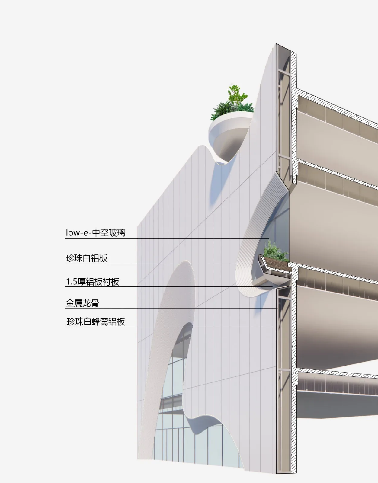 BIM Architecture | Chengdu Tiantou International Community Contemporary Art Center/Shanghai Jinglan Architectural Design Co., Ltd