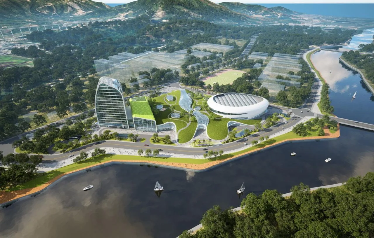 BIM Architecture | Fengshun Cultural and Sports Center in Meizhou, Guangdong/Shenzhen Maisi Architectural Design Co., Ltd