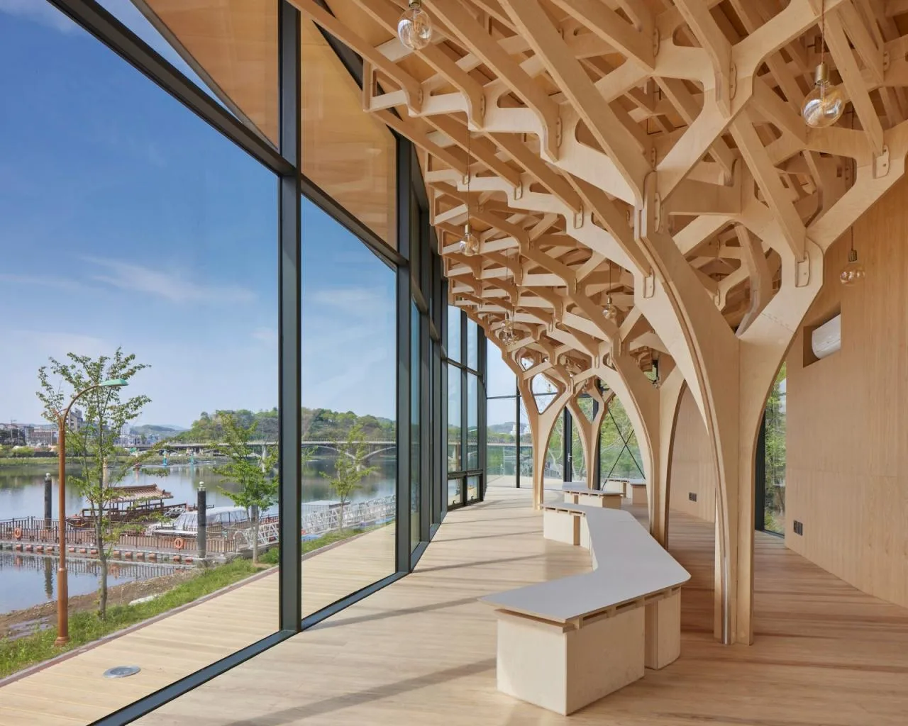 BIM Architecture | Floating Light Pavilion/JK-AR