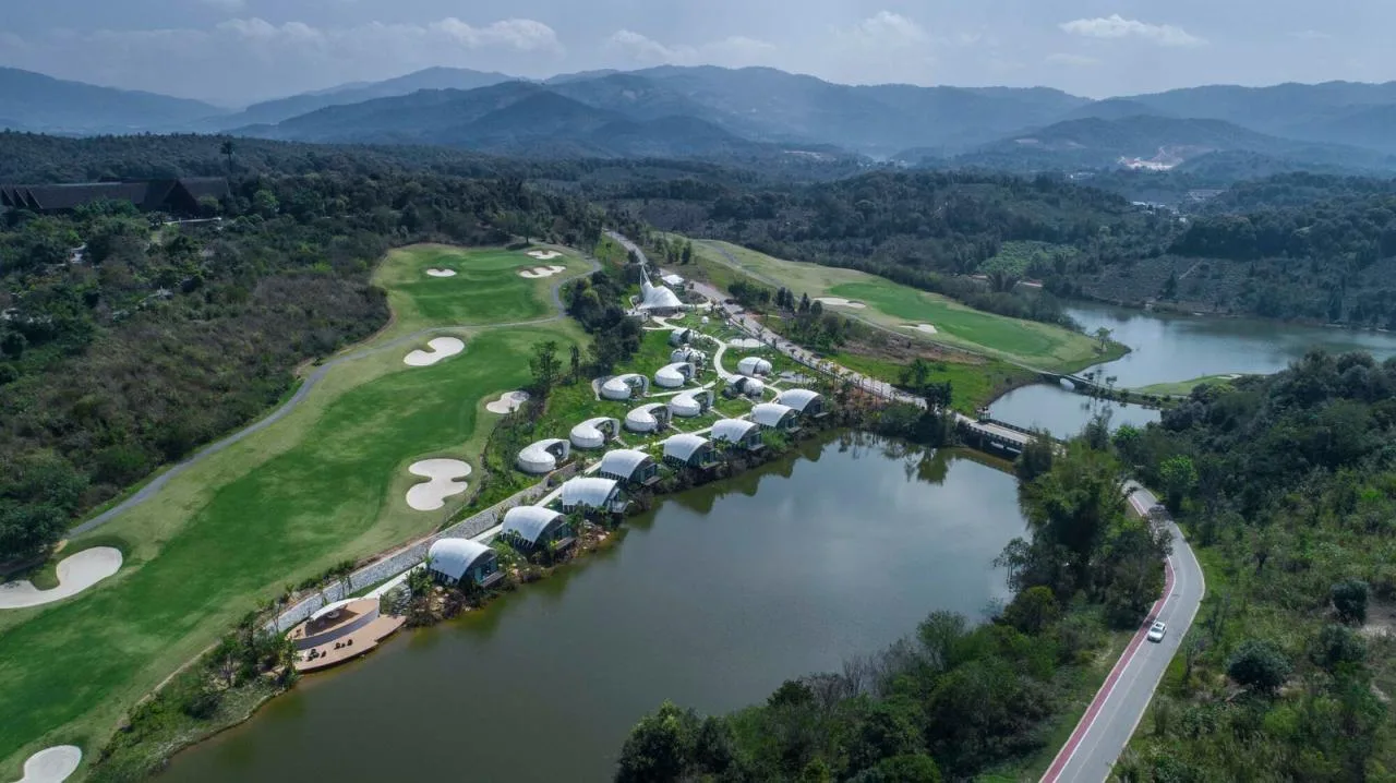 BIM Architecture | Mengbala Visible Zeqi Tent Hotel/Jieshi Architectural Planning and Design
