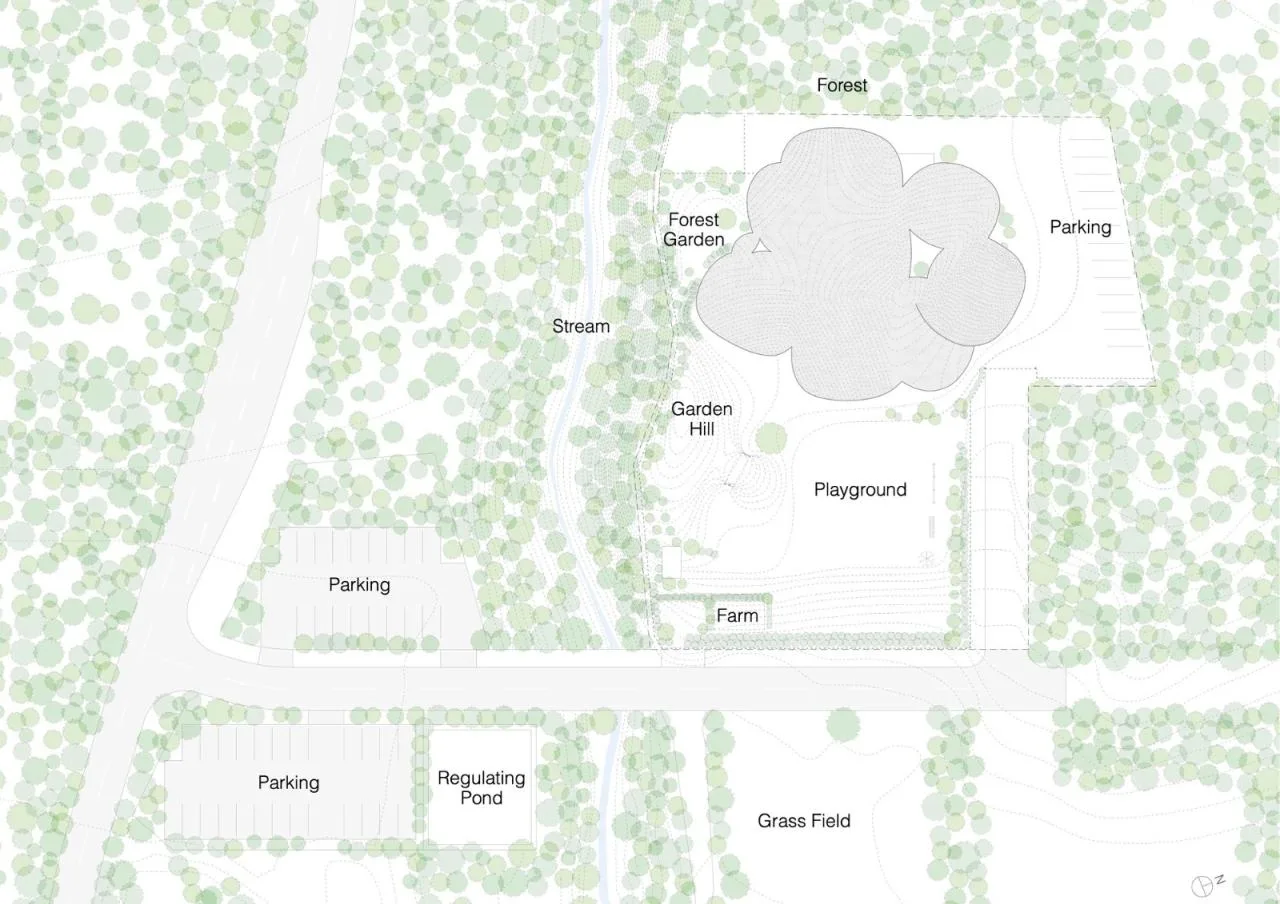BIM Architecture | Children's Forest Nursery/Yamashita Guicheng Architectural Design