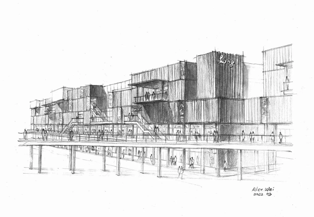 BIM Architecture | 'Sky Streets and Alleys' Awakens Beijing's' Sleeping City', First Long Street Urban Renewal/ZEN Iconic Design
