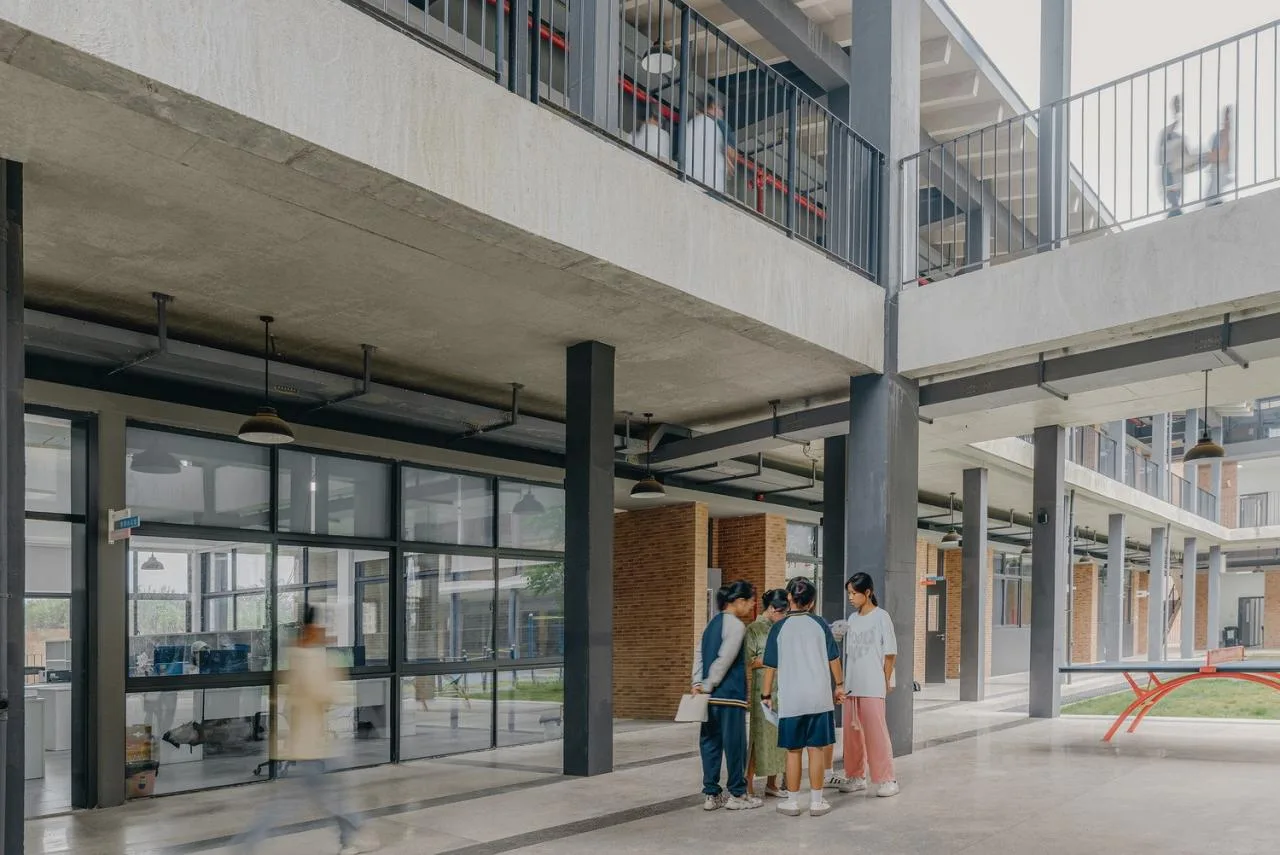 BIM Architecture | Lezhi School/Large Material Building