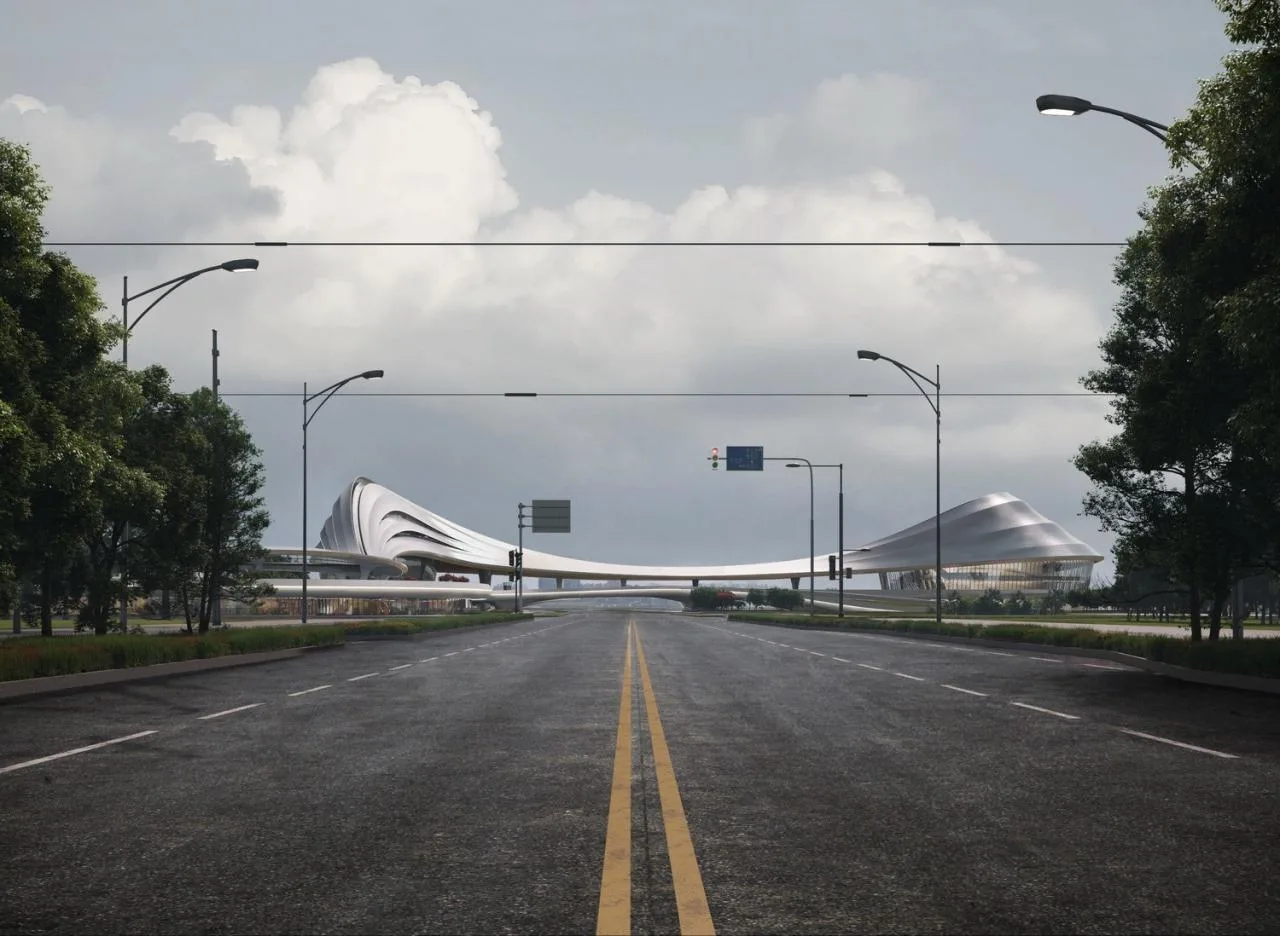 BIM Architecture | Carving Flowing Rivers with Digital Technology: Jinghe New City International Cultural and Art Center/Aoya Na