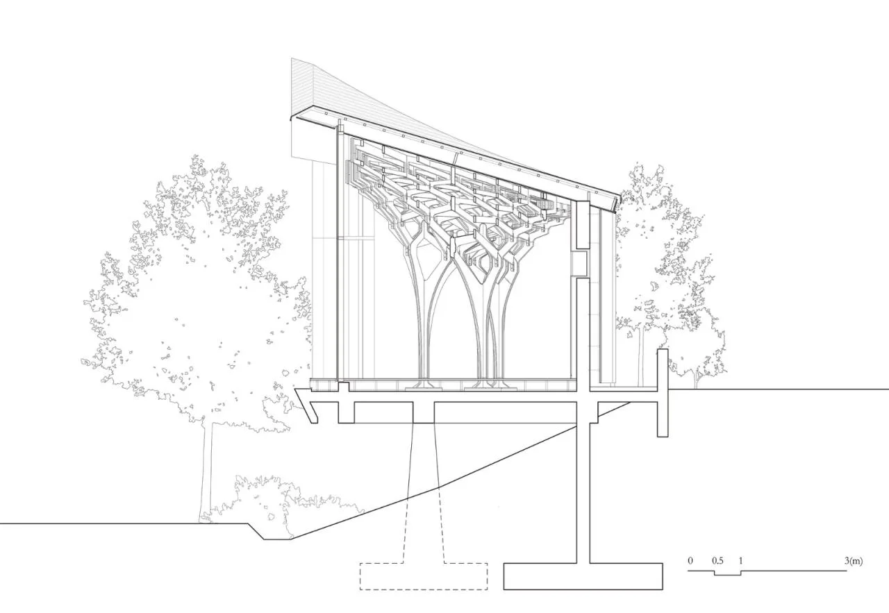 BIM Architecture | Floating Light Pavilion/JK-AR