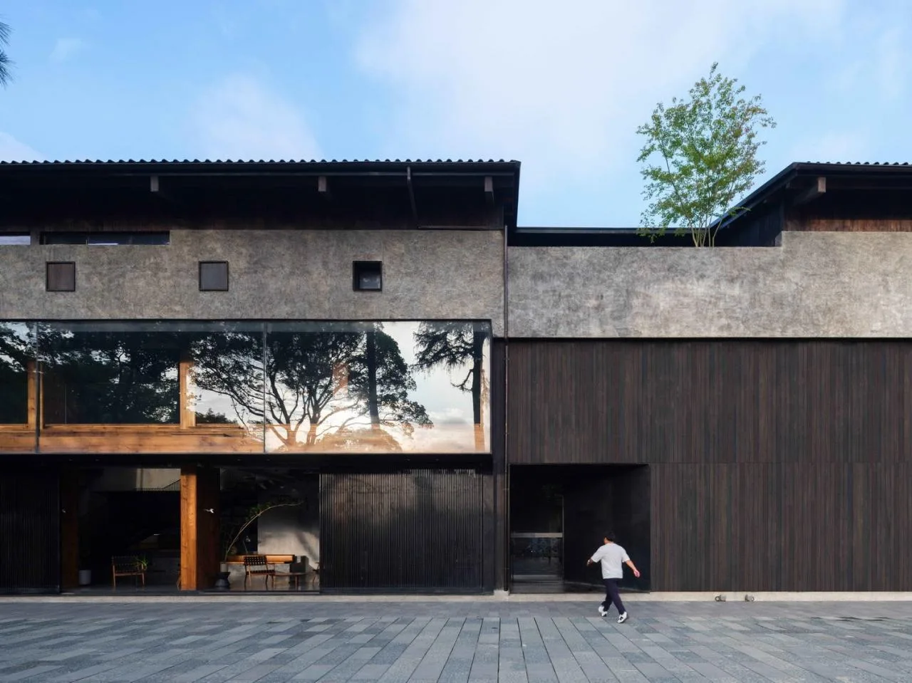 BIM Architecture | Concealing like a valley, like a half warehouse: Half warehouse, Shanghai/Benzhe Architecture