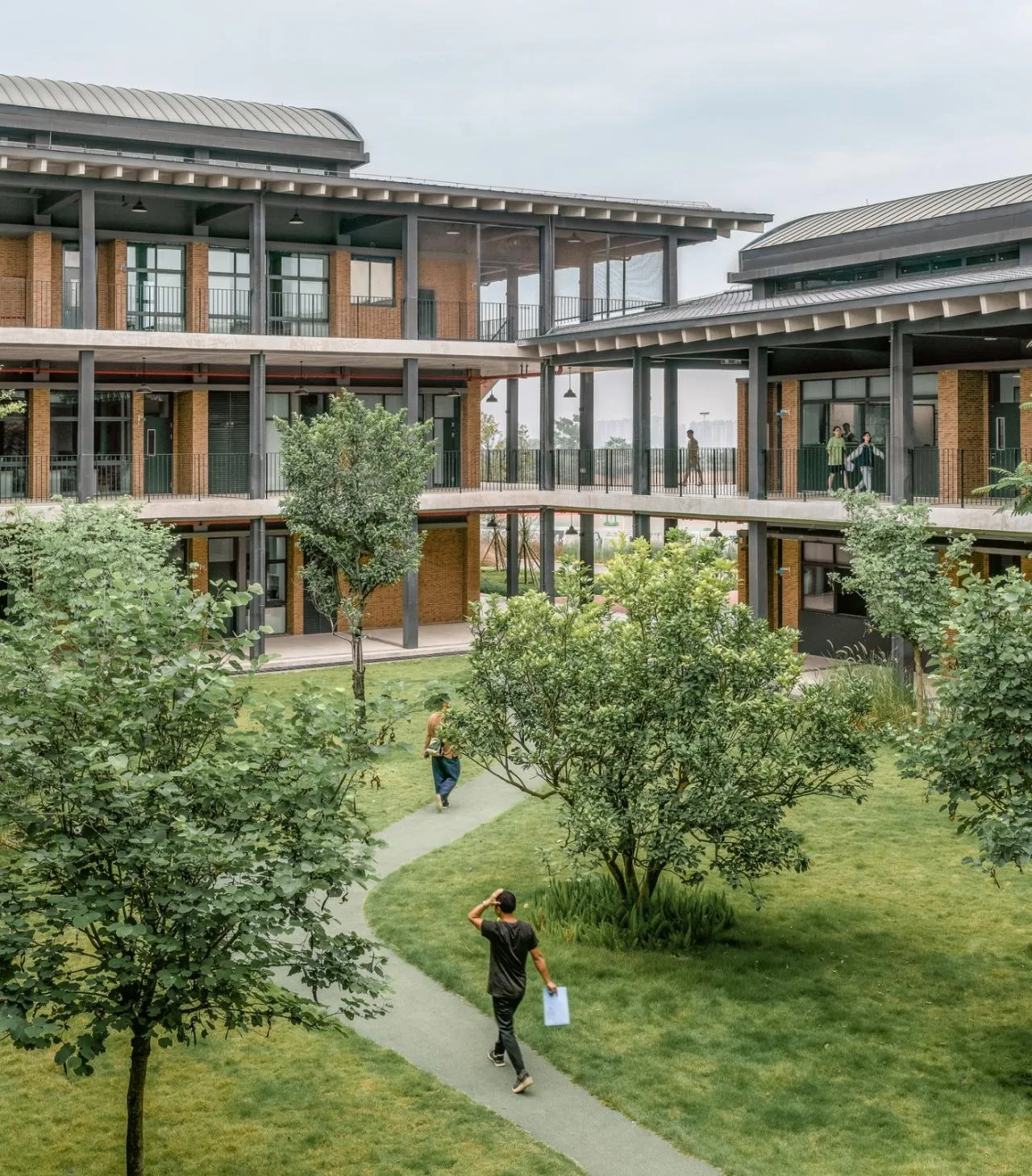 BIM Architecture | Lezhi School/Large Material Building