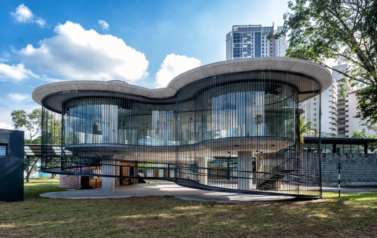 BIM Architecture | T-shaped Suspension, PJKita Community Center/DTLM Design Group