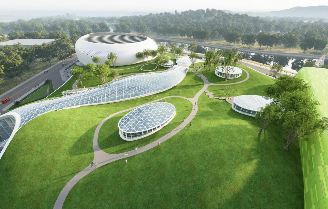 BIM Architecture | Fengshun Cultural and Sports Center in Meizhou, Guangdong/Shenzhen Maisi Architectural Design Co., Ltd