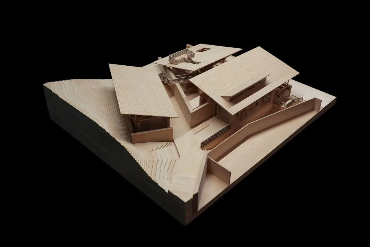 BIM Architecture | Liuba Wayaogou Multi functional Service Center/Jianlin Architectural Design Firm