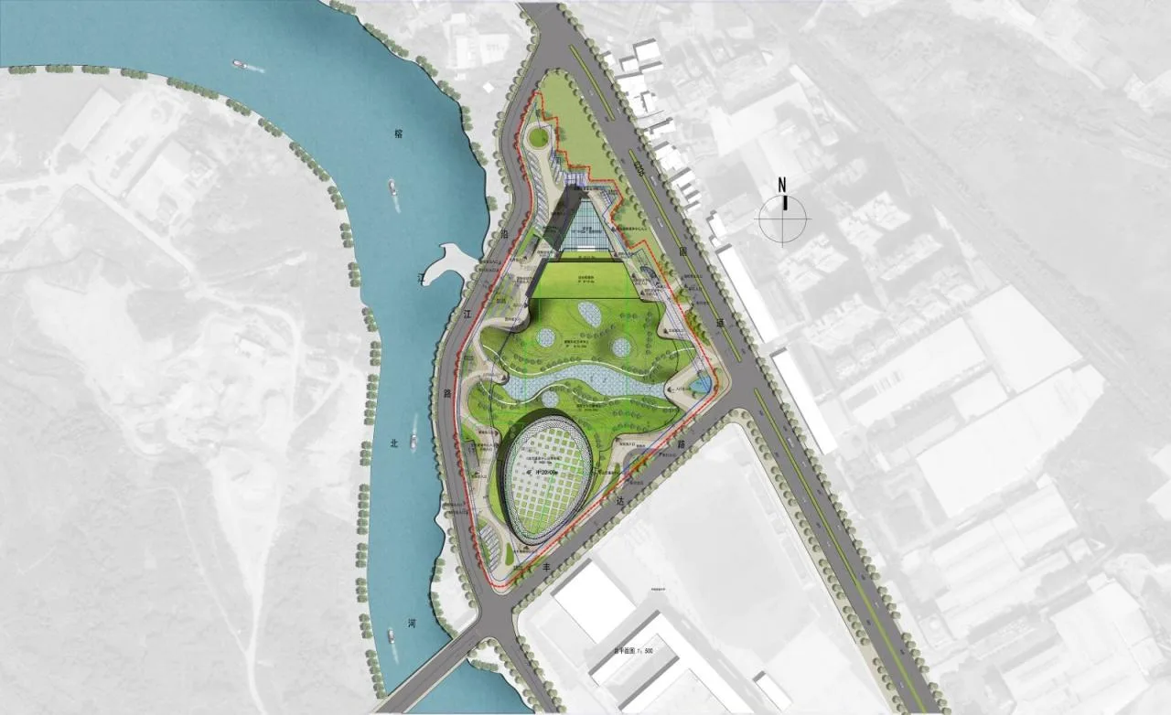 BIM Architecture | Fengshun Cultural and Sports Center in Meizhou, Guangdong/Shenzhen Maisi Architectural Design Co., Ltd