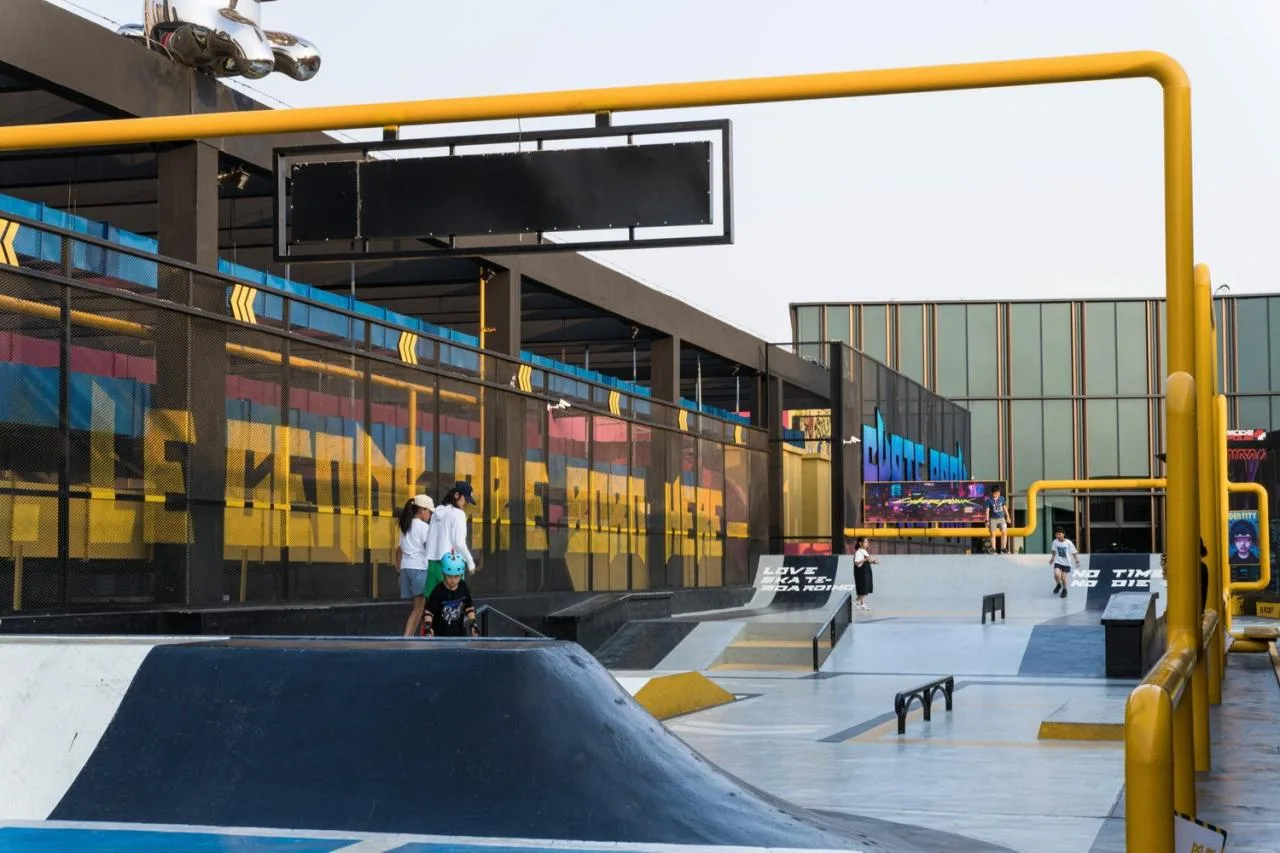 BIM Architecture | Sky Traveler - Tianjin Zhonghai Huanyu City Tiantai Skateboarding Park/DAGA Grand View Architecture
