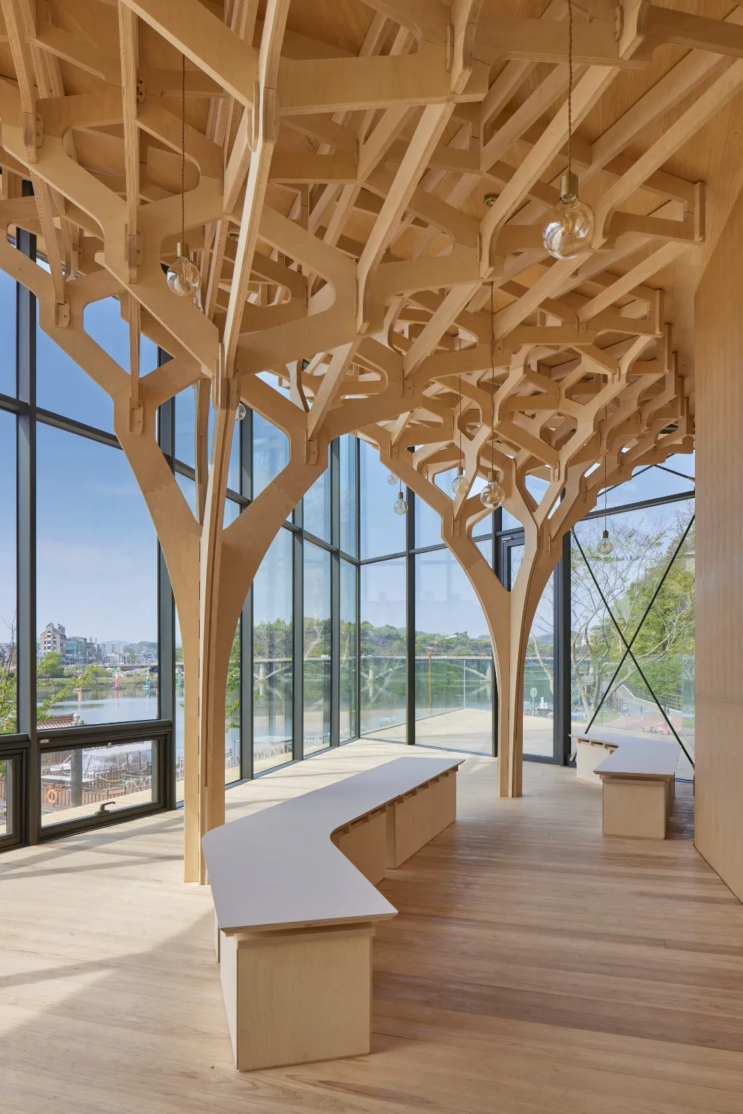 BIM Architecture | Floating Light Pavilion/JK-AR