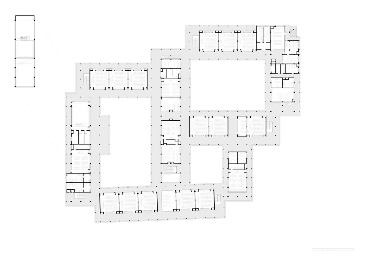 BIM Architecture | Lezhi School/Large Material Building