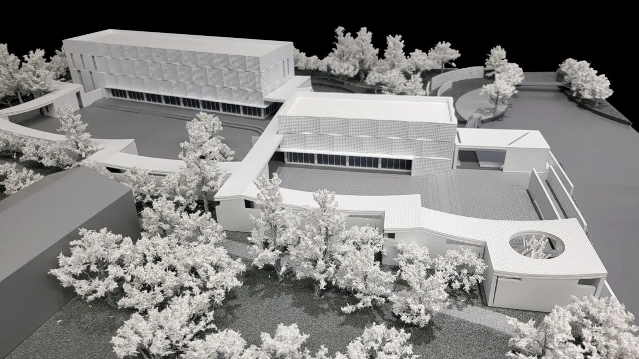 BIM Architecture | Tongxiang Red Culture Education Center/Qingshang Construction Society